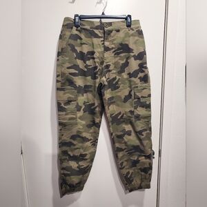 Men's Garage Camouflage Cargo Pants Large